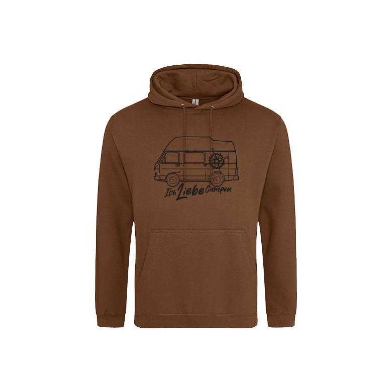 Kollege Hoodie " ich liebe Campen " – Bild 7