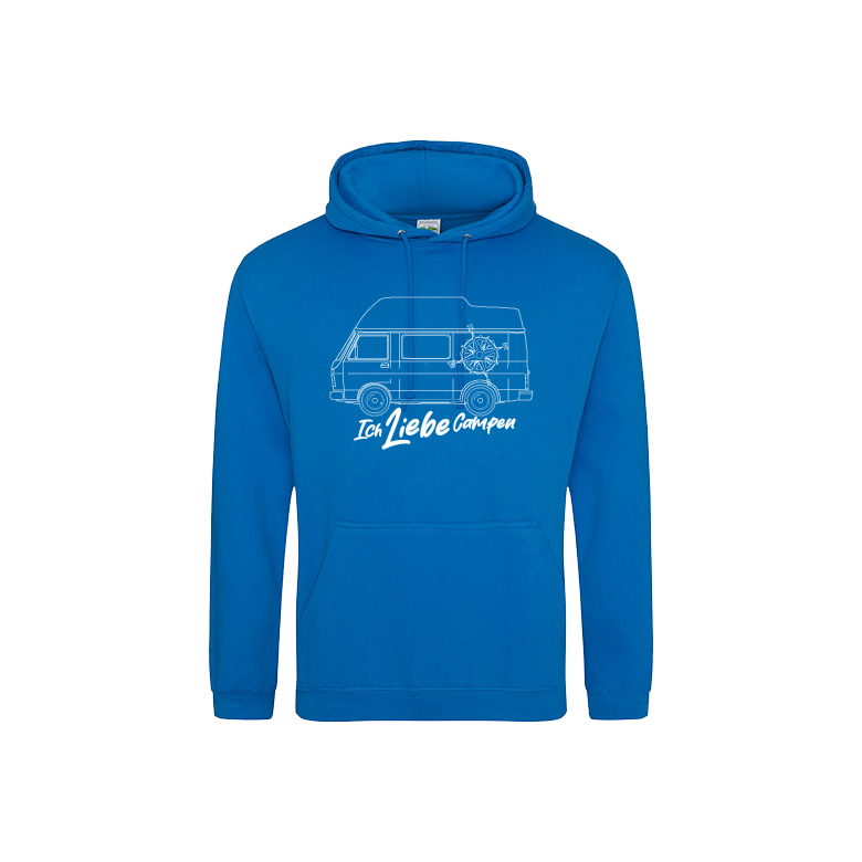 Kollege Hoodie " ich liebe Campen " – Bild 3