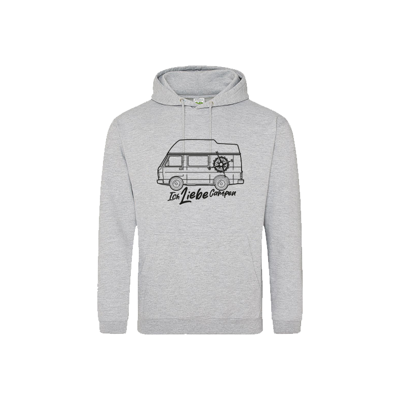 Kollege Hoodie " ich liebe Campen " – Bild 2