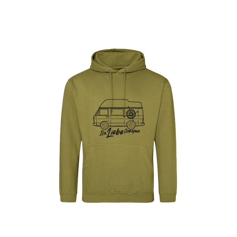 Kollege Hoodie " ich liebe Campen " – Bild 5