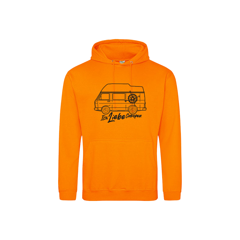 Kollege Hoodie " ich liebe Campen " – Bild 4