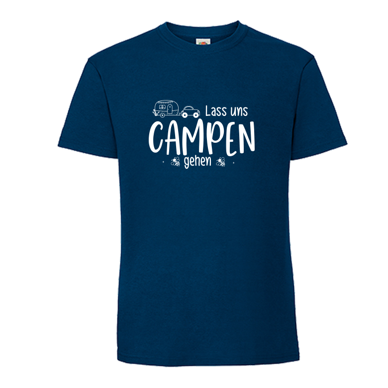 TShirt und Hoodies " Lass uns Campen gehen" – Bild 2