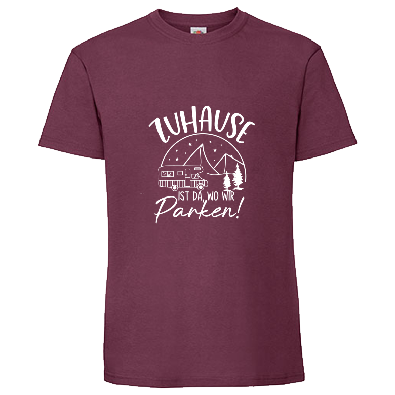 TShirt Hoodie " Zuhaus ist da wo wir Parken" – Bild 2