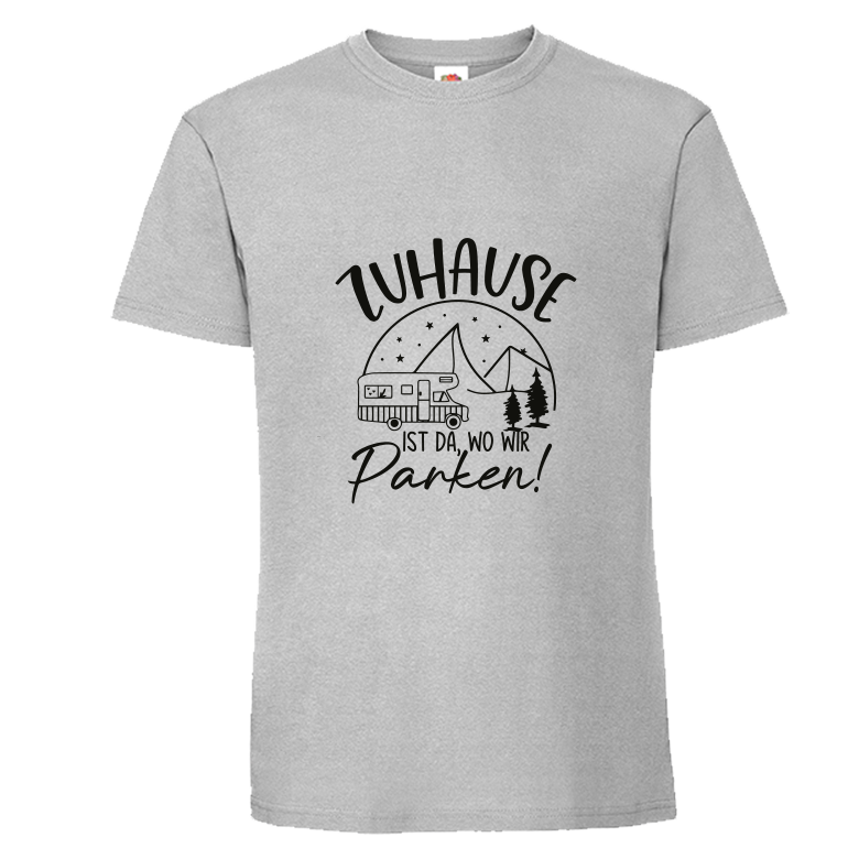 TShirt Hoodie " Zuhaus ist da wo wir Parken" – Bild 4