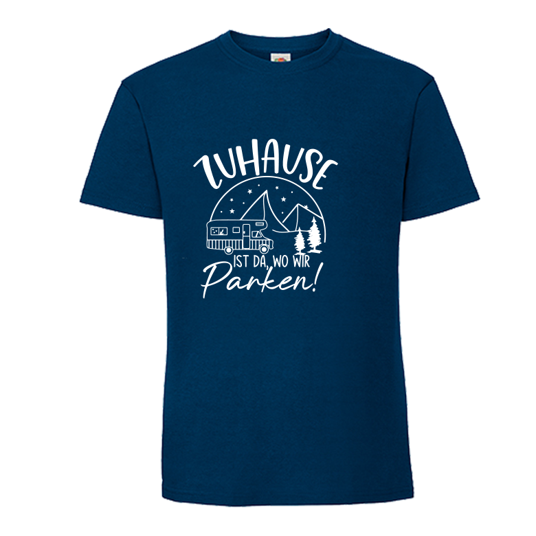 TShirt Hoodie " Zuhaus ist da wo wir Parken" – Bild 5