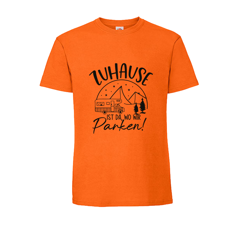 TShirt Hoodie " Zuhaus ist da wo wir Parken" – Bild 7