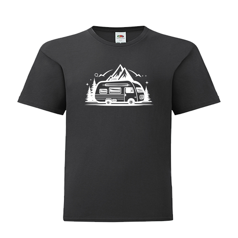 Kinder Tshirt " Camper"CampingBus Berggeflüster" – Bild 7