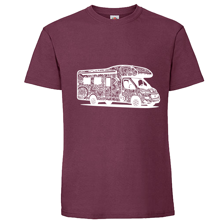 TShirt und Hoodies "Wohnmobil_mandala " – Bild 3