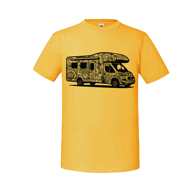 TShirt und Hoodies "Wohnmobil_mandala " – Bild 4