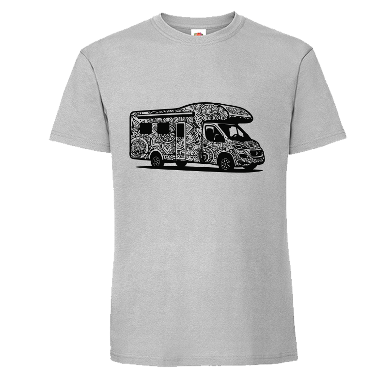 TShirt und Hoodies "Wohnmobil_mandala " – Bild 5