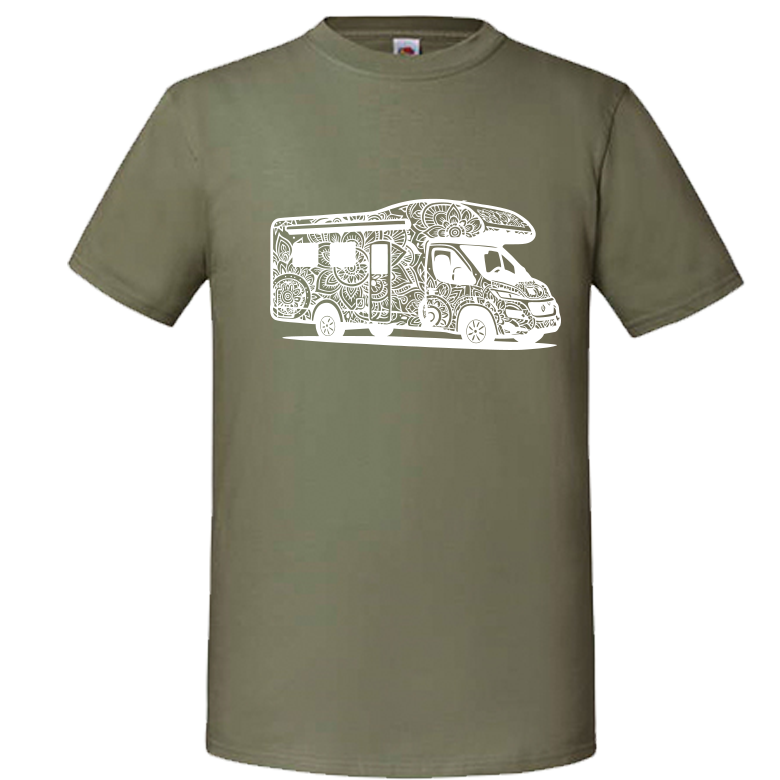 TShirt und Hoodies "Wohnmobil_mandala " – Bild 7