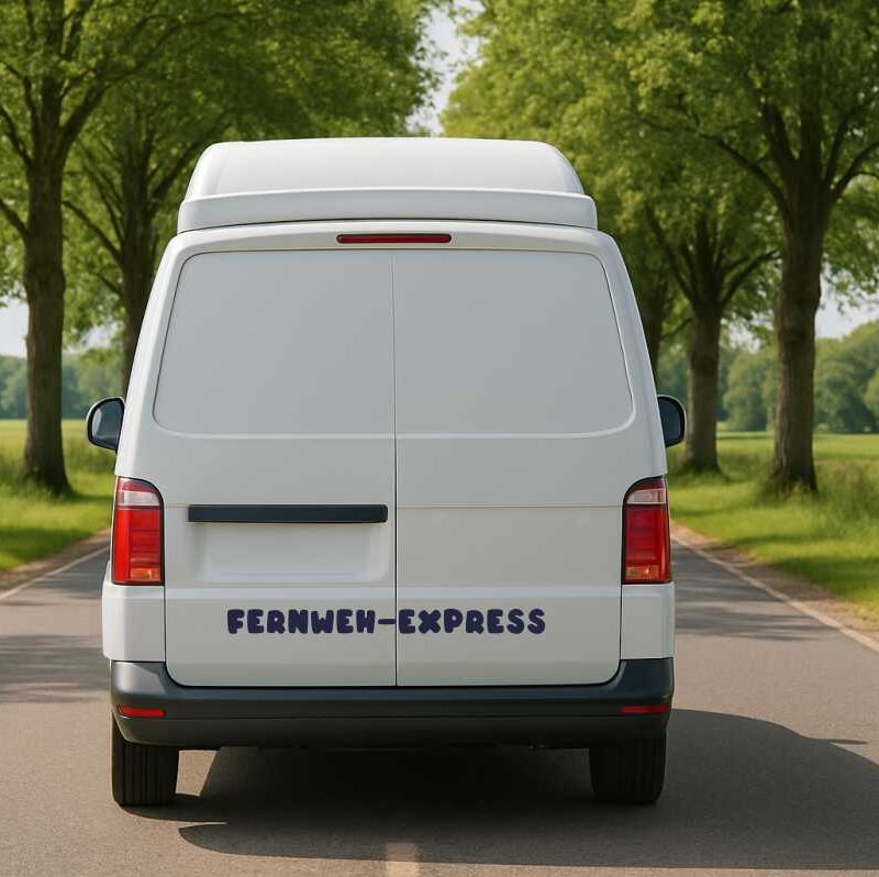 Camping Aufkleber *Fernweh-Express *