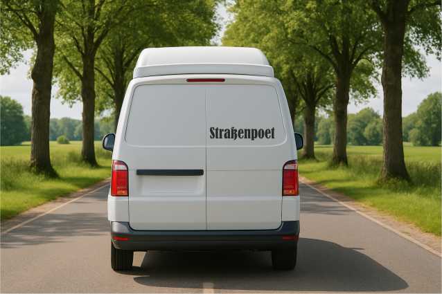 Camping Aufkleber *Straßenpoet *