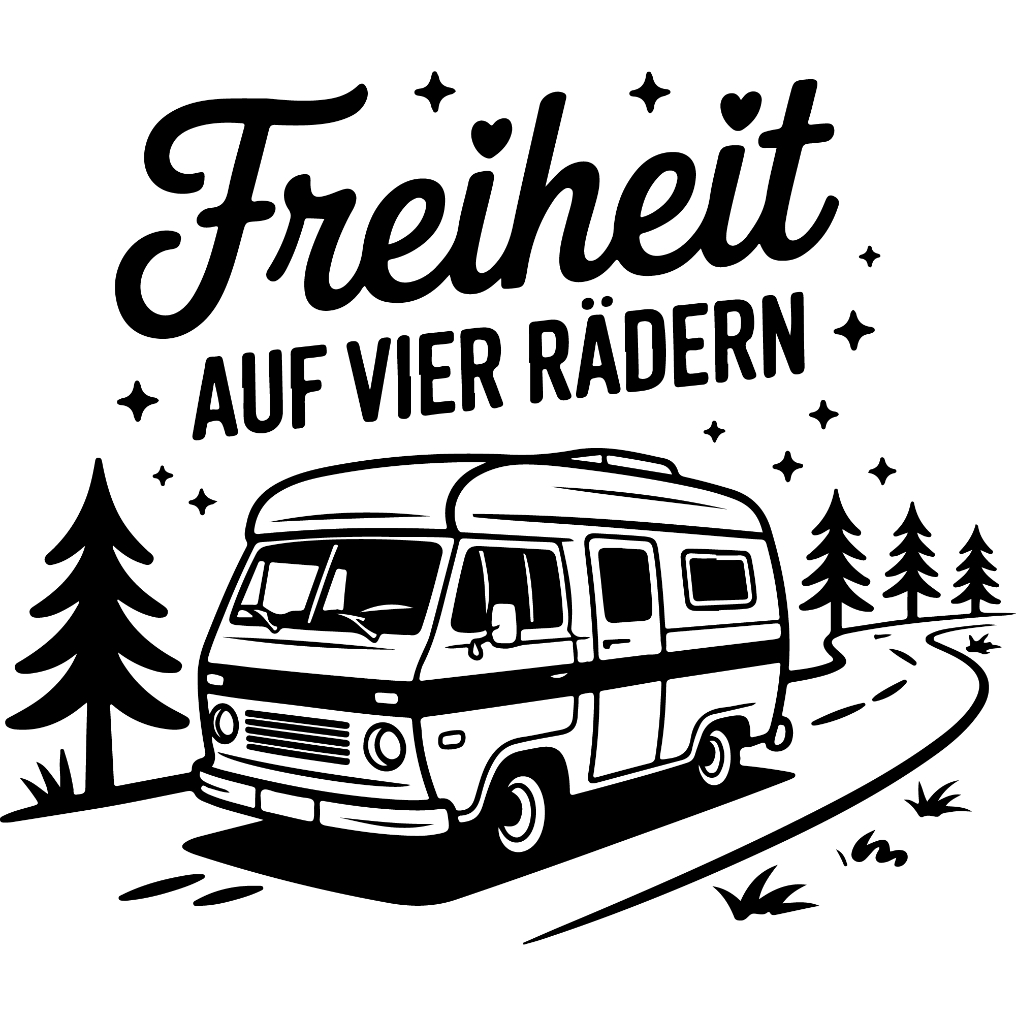 Deutsche Camping Sprüche Zuhause_01_Black_2000x2000px